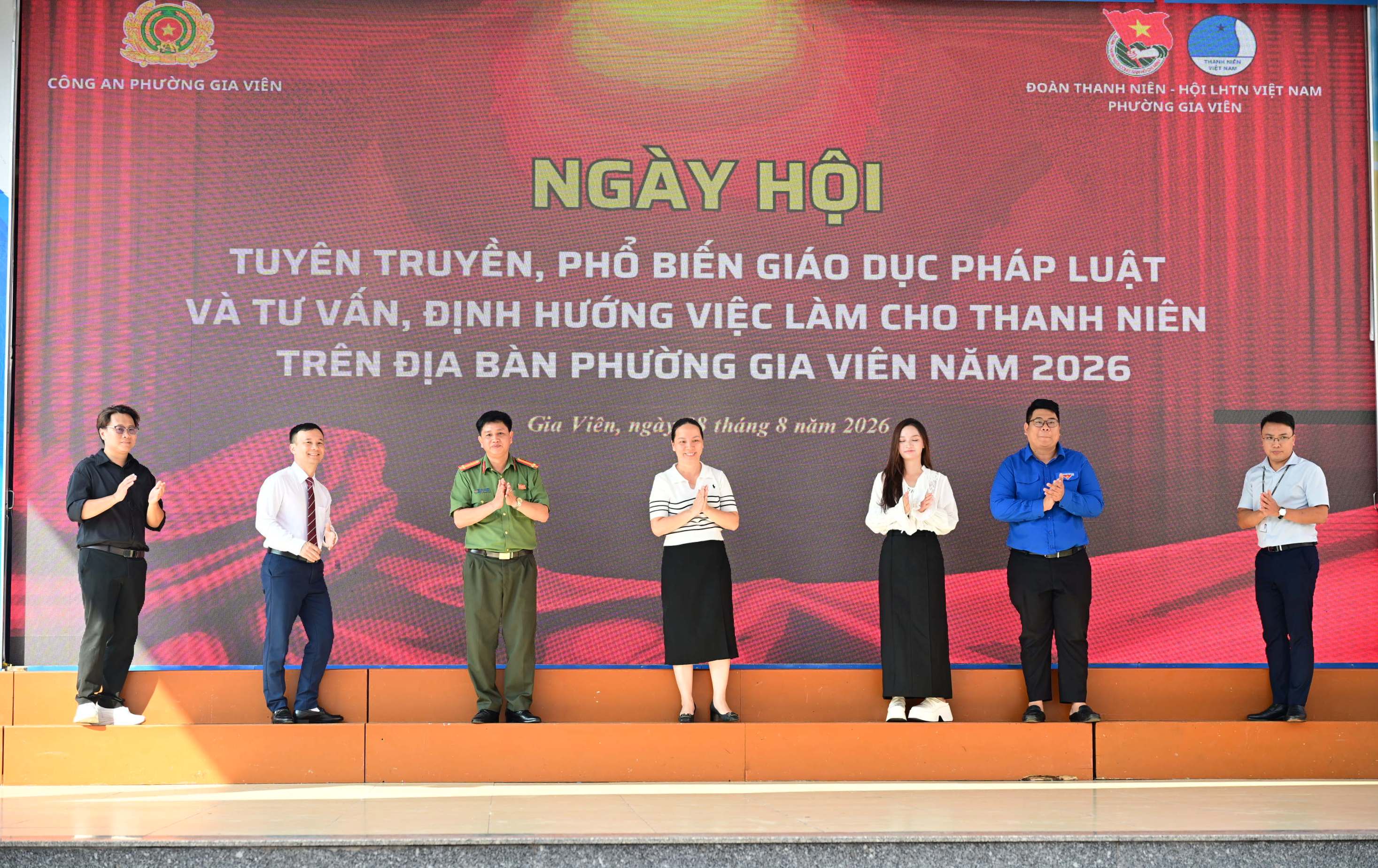 Công an phường Gia Viên: Tuyên truyền pháp luật, định hướng nghề nghiệp cho đoàn viên, thanh niên